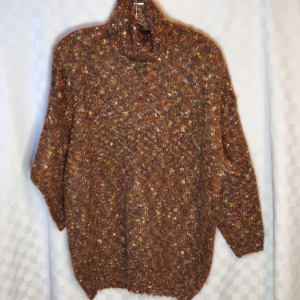 Tricot Turtle Neck Mohair